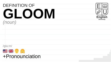 How to say gloom in Filipino .